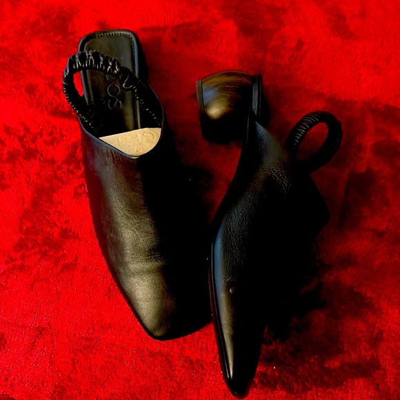 COS Shoes - COS Black Leather Sling Back.   Size EU 39 … US 8.5M